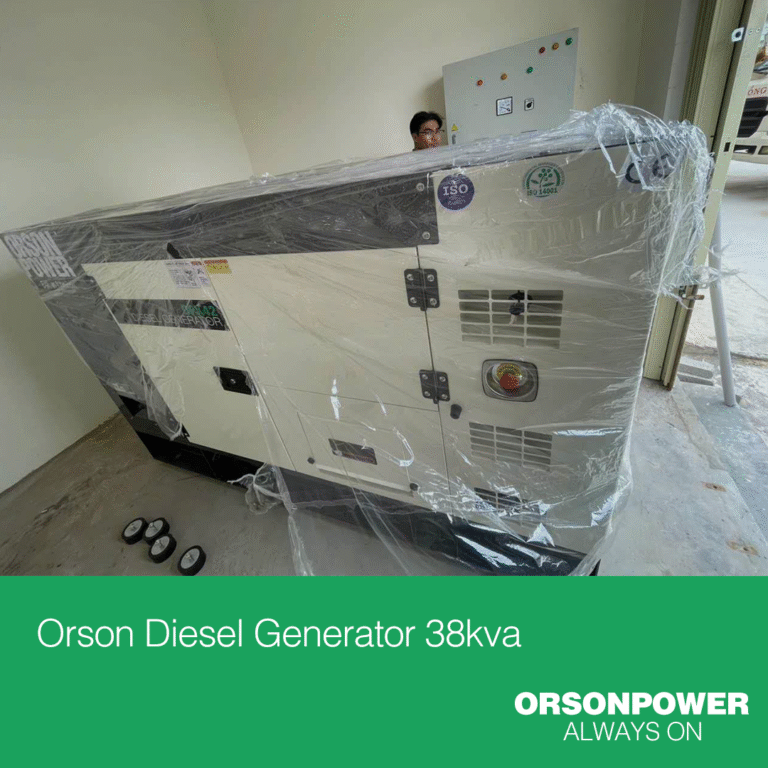 Orson 38kva diesel generator delivery